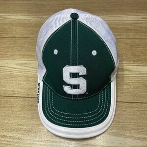 Men's MSU Michigan State University Spartans Strapback Baseball Cap Adjustable